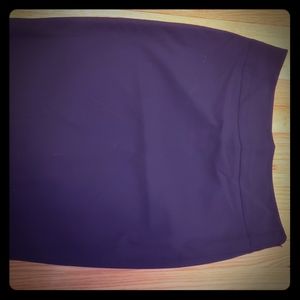 The Limited Navy Pencil Skirt